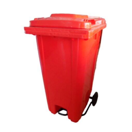 240L Foot Pedal Wheelie Bin