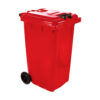 L Wheelie Bin Red